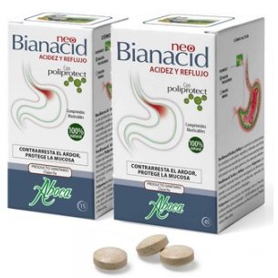 NEOBIANACID ACIDEZ Y REFLUJO 15 COMP MASTICABLES
