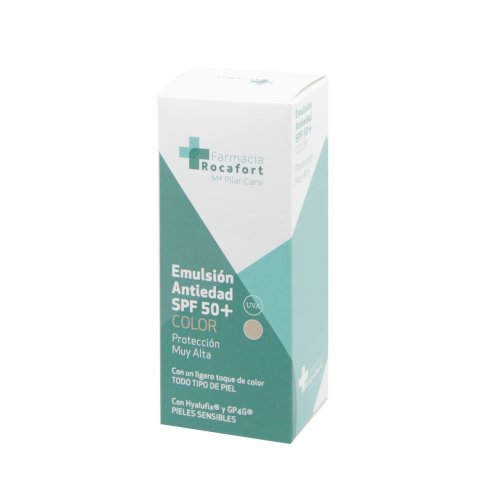 FARMACIA ROCAFORT EMULSIO ANTIEDAD SPF 50  COLO