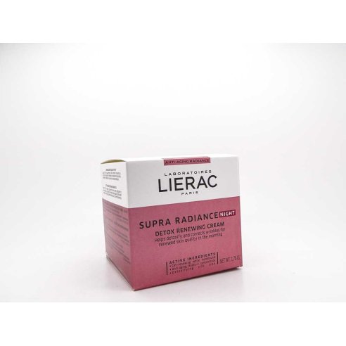 LIERAC SUPRA RADIANCE CREMA NOCHE 50 ML.