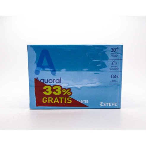 AQUORAL GOTAS OFTALMICAS LUBRICANTES ESTERILES 0