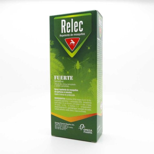 RELEC FUERTE SENSITIVE SPRAY REPELENTE MOSQUITOS