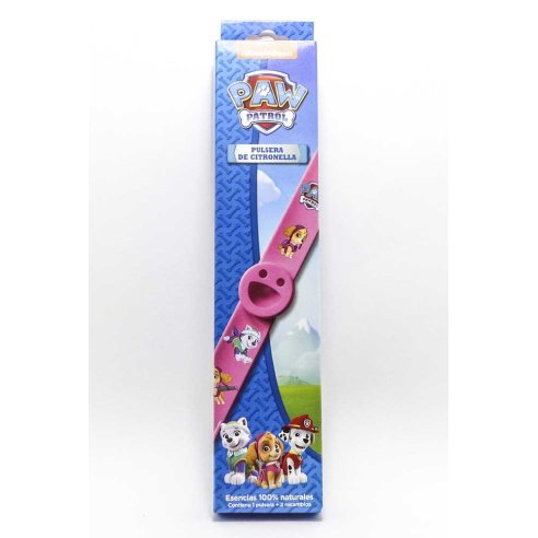 PULSERA CITRONELLA PAW PATROL AZUL