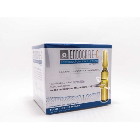 ENDOCARE C PROTEOGLICANOS OILFREE 2 ML 30 AMPOLL