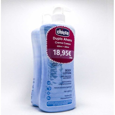 CHICCO DUPLO CREMA CORPORAL 500ML