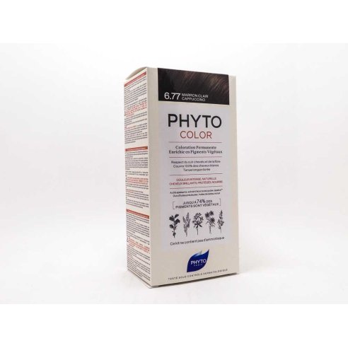 PHYTOCOLOR 6.77 MARRON CLARO CAPUCHINO