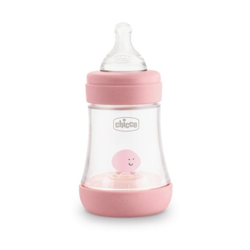 CHICCO BIBERON PRUEBA ROSA 150 ML.