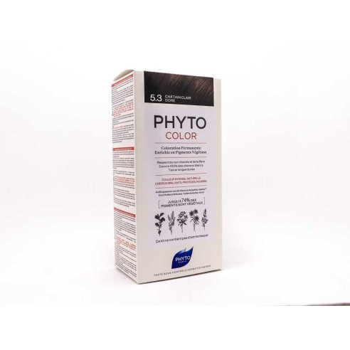 PHYTOCOLOR 5.35 CHAT CASTAÑO CLARO DORADO