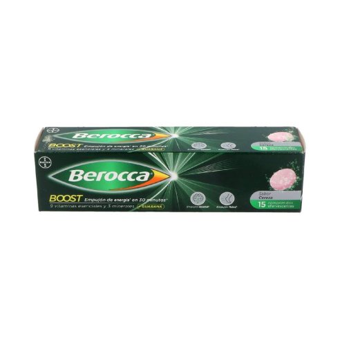 BEROCCA BOOST 15 COMPRIMIDOS EFERVE