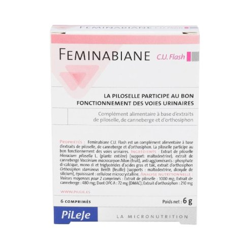 FEMINABIANE C.U. FLASH 6 COMPRIMIDOS