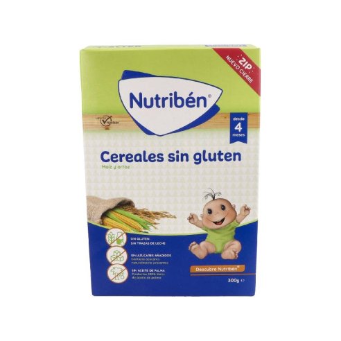 NUTRIBEN PAPILLA SIN GLUTEN 300GR