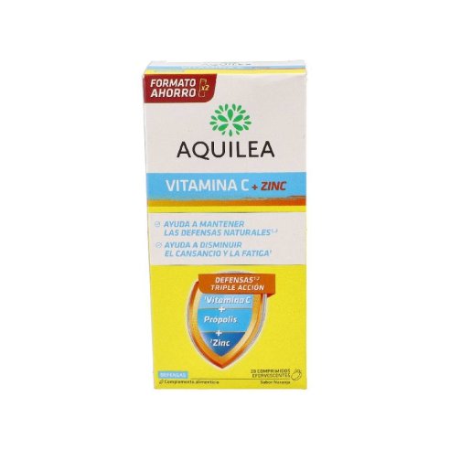 AQUILEA VITAMINA C  ZINC 28 COMPRIMIDOS EFERVES