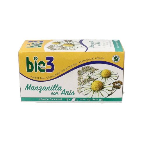 BIO3 MANZANILLA CON ANIS 25 FILTROS 1,4 G