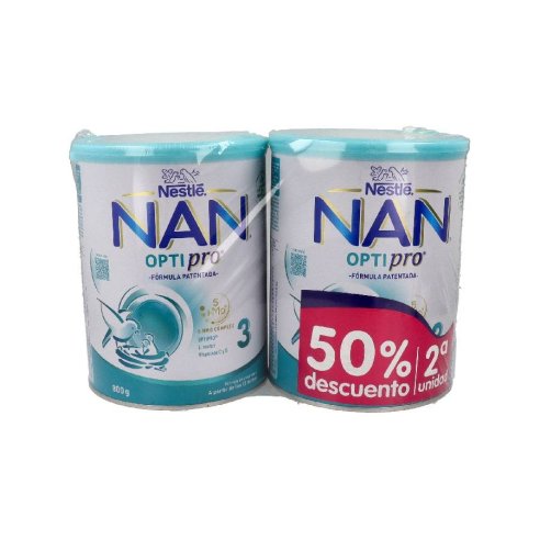 NAN OPTIPRO 3 2 ENVASES 800 G