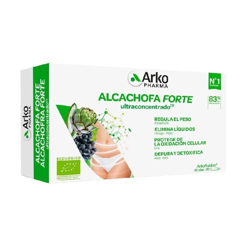 ARKOFLUIDO ALCACHOFA FORTE AMP BEBIBLES 15 ML 20