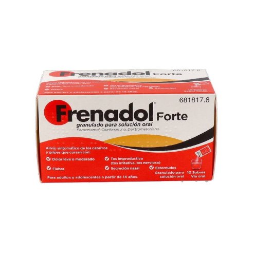 FRENADOL FORTE 10 SOBRES GRANULADO PARA SOLUCION