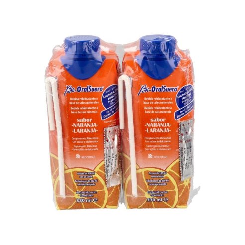 BIORALSUERO PACK 3X200ML NARANJA