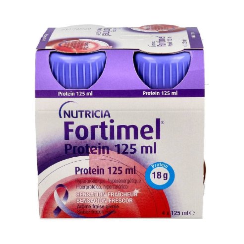 FORTIMEL PROTEIN 4 BOTELLAS 125 ML SABOR FRUTOS