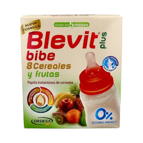 BLEVIT PLUS BIBE 8 CEREALES Y FRUTAS POLVO 600 G