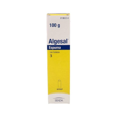 ALGESAL 10 MG/G  100 MG/G ESPUMA CUTANEA 1 ENVA