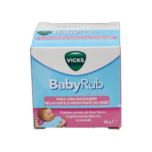 VICKS BABYRUB 50 G COSMETICO