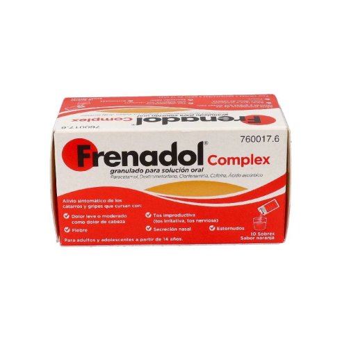 FRENADOL COMPLEX 10 SOBRES GRANULADO PARA SOLUCI