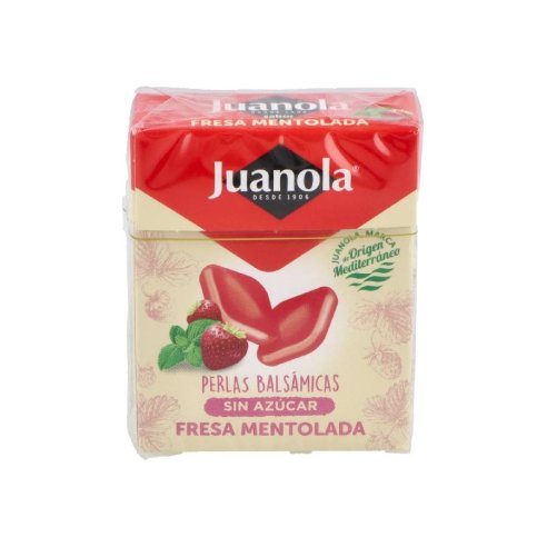 JUANOLA PERLAS 25 G FRESA MENTOLADA