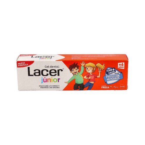 LACER JUNIOR GEL FRESA 75 ML