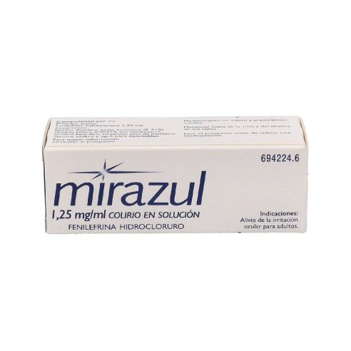 MIRAZUL 1,25 MG/ML COLIRIO EN SOLUCION 1 FRASCO