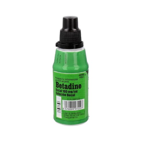 BETADINE BUCAL 100 MG/ML SOLUCION BUCAL 1 FRASCO