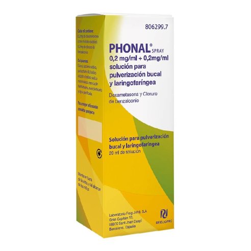 PHONAL SPRAY 0,2 mg/ml  0,2 mg/ml SOLUCION PARA