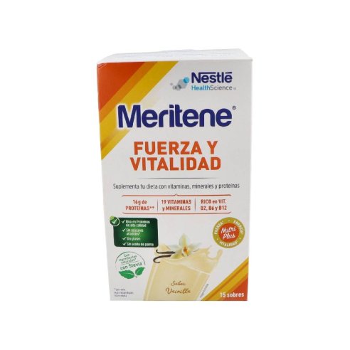 MERITENE VAINILLA 15 SOBRES