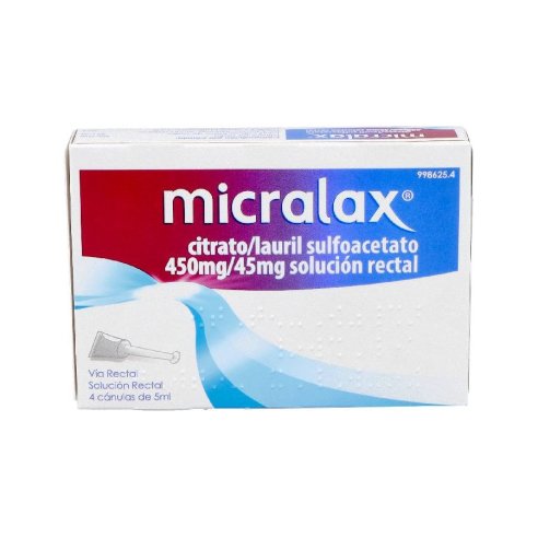 MICRALAX CITRATO/LAURIL SULFOACETATO 450 mg/ml 