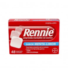 RENNIE 680 mg/80 mg 48 COMPRIMIDOS MASTICABLES (