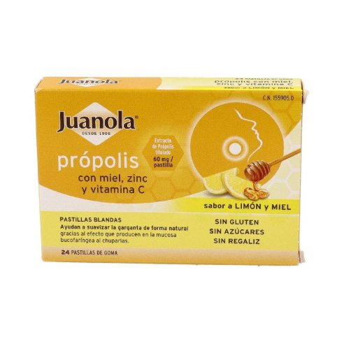 JUANOLA PROPOLIS LIMON Y MIEL