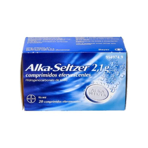 ALKA-SELTZER 2,1 G 20 COMPRIMIDOS EFERVESCENTES