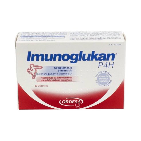 IMUNOGLUKAN P4H 30 CAPSULAS