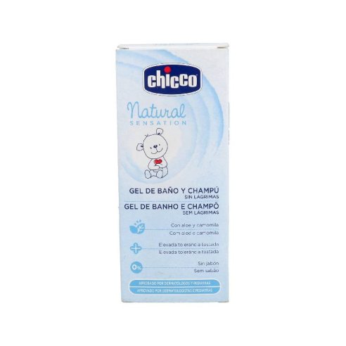 CHICCO GEL DE BAÑO Y CHAMPU 200 ML.