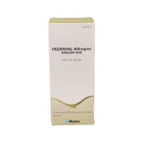 HODERNAL 800 MG/ML SOLUCION ORAL 1 FRASCO 300 ML