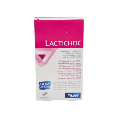 LACTIBIANE LACTICHOC 20 CAPS