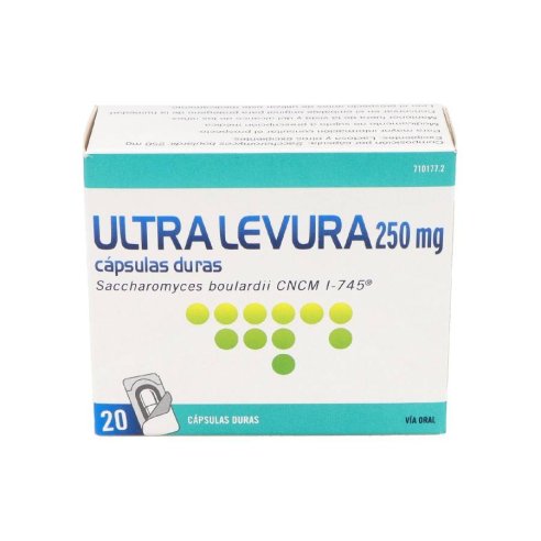 ULTRA-LEVURA 250 MG 20 CAPSULAS (BLISTER)