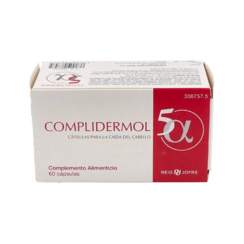 COMPLIDERMOL 5 ALFA 60 CAPS