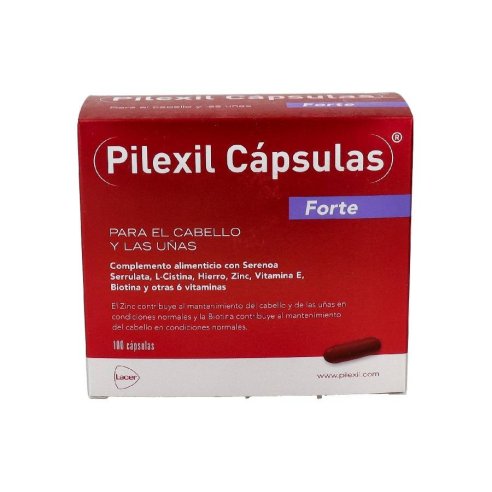 PILEXIL CAPSULAS FORTE CABELLO Y UÑAS 120 CAPS