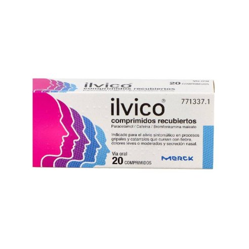 ILVICO 20 COMPRIMIDOS RECUBIERTOS