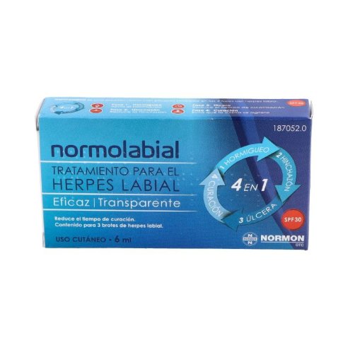 NORMOLABIAL TRATAMIENTO 1 TUBO 6 ML