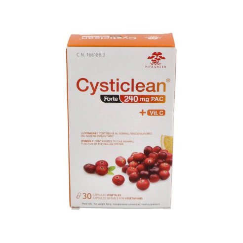 CYSTICLEAN FORTE 240 MG 30 CAPSULAS