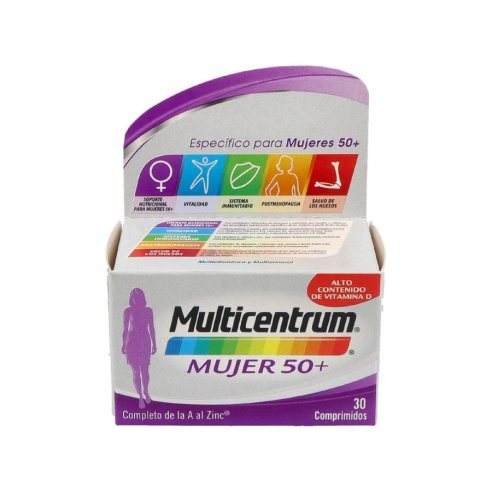 MULTICENTRUM MUJER 50  30 COMPRIMI