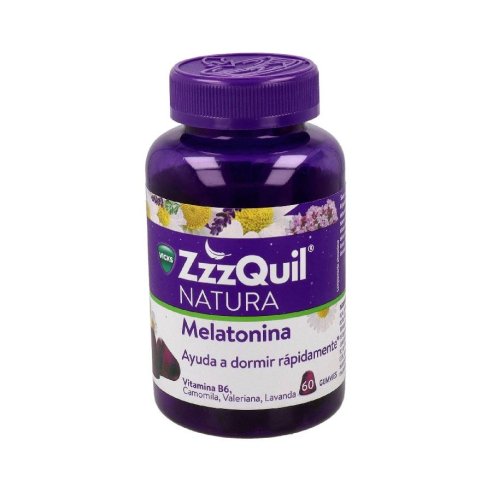 ZZZQUIL NATURA 60 GOMINOLAS