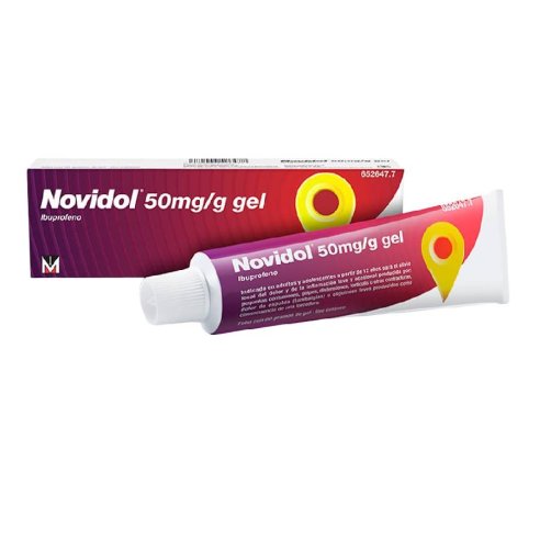 NOVIDOL 50 mg/g GEL CUTANEO 1 TUBO 60 g