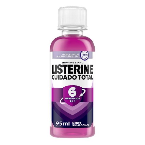 LISTERINE CUIDADO TOTAL 1 ENVASE 95 ML