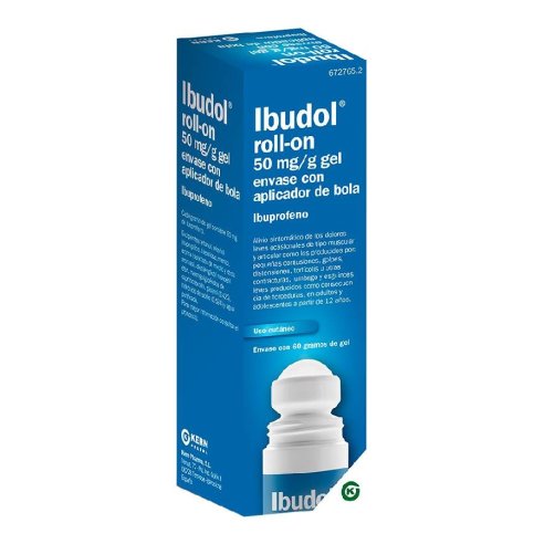 IBUDOL ROLL-ON 50 mg/g GEL CUTANEO 1 TUBO CON AP